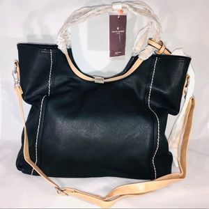 Women’s black David Jones purse